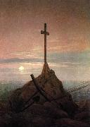 Caspar David Friedrich Cross Beside The Baltic France oil painting artist